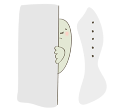 Daily life of a green guy(English ver.) sticker #15013271