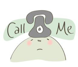 Daily life of a green guy(English ver.) sticker #15013280