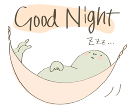 Daily life of a green guy(English ver.) sticker #15013283