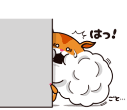 Hamster of the cheek pouch bread bun sticker #15013297