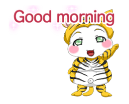 Lovely Yufuwa Baby Kyung Sea Animation. sticker #15014144