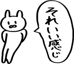 Rabbit loving freedom 3 sticker #15014553