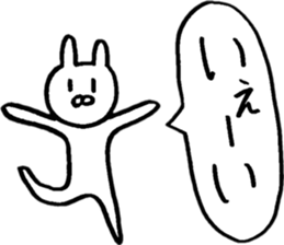 Rabbit loving freedom 3 sticker #15014554