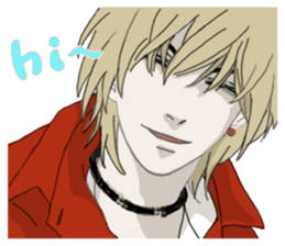 pretty girl in English1 sticker #15015812