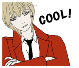 pretty girl in English1 sticker #15015822