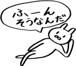 Rabbit loving freedom 2 sticker #15016037