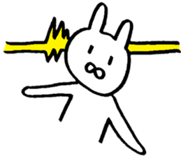 Rabbit loving freedom 2 sticker #15016042