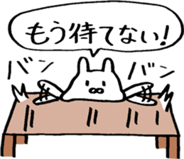 Rabbit loving freedom 2 sticker #15016053