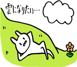 Rabbit loving freedom 2 sticker #15016065