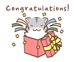 Happy hamsters (English ver.) sticker #15016959