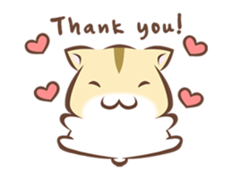 Happy hamsters (English ver.) sticker #15016963