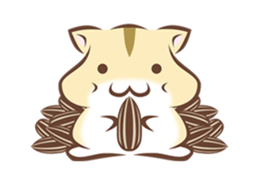 Happy hamsters (English ver.) sticker #15016966