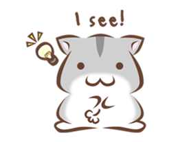 Happy hamsters (English ver.) sticker #15016976