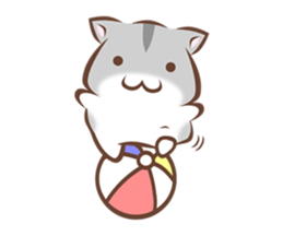 Happy hamsters (English ver.) sticker #15016979