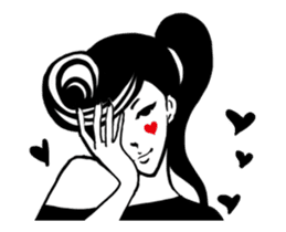 I`m Heart(Trump girls) ani no.1 #NEW sticker #15017144