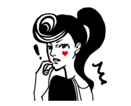 I`m Heart(Trump girls) ani no.1 #NEW sticker #15017151