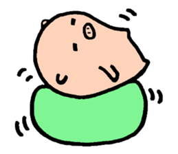 Bean pig sticker #15017252