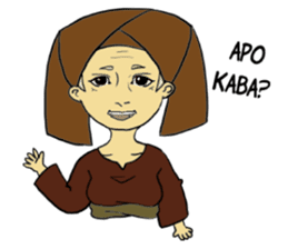 Tambo alam Minangkabau: The Stickers sticker #15017364