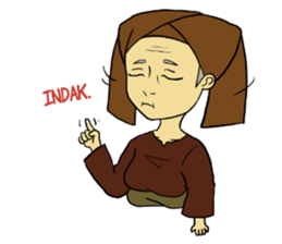 Tambo alam Minangkabau: The Stickers sticker #15017366