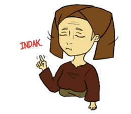 Tambo alam Minangkabau: The Stickers sticker #15017366