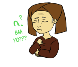 Tambo alam Minangkabau: The Stickers sticker #15017367