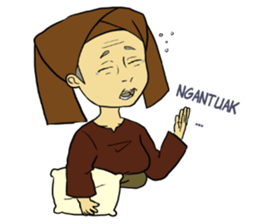 Tambo alam Minangkabau: The Stickers sticker #15017369