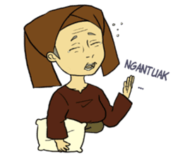 Tambo alam Minangkabau: The Stickers sticker #15017369