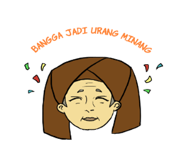 Tambo alam Minangkabau: The Stickers sticker #15017371
