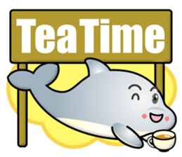 dolphin boy sticker #15018007