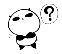 oosaka panda 3 sticker #15018578