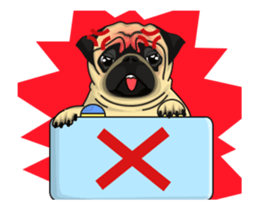 Fawn Pug Animated! sticker #15020218