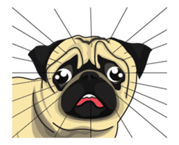 Fawn Pug Animated! sticker #15020220