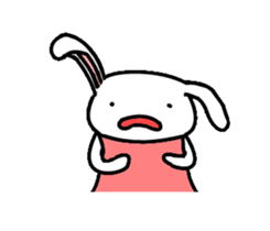 Ayou and Lunglung-40 icons of rabbit! sticker #15020639