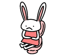 Ayou and Lunglung-40 icons of rabbit! sticker #15020647