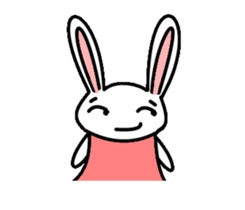 Ayou and Lunglung-40 icons of rabbit! sticker #15020648