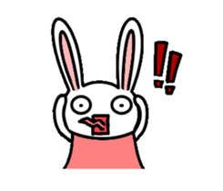 Ayou and Lunglung-40 icons of rabbit! sticker #15020650