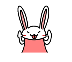 Ayou and Lunglung-40 icons of rabbit! sticker #15020651