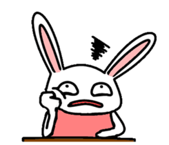 Ayou and Lunglung-40 icons of rabbit! sticker #15020653