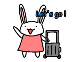 Ayou and Lunglung-40 icons of rabbit! sticker #15020657