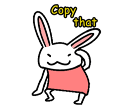 Ayou and Lunglung-40 icons of rabbit! sticker #15020663