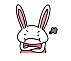 Ayou and Lunglung-40 icons of rabbit! sticker #15020667