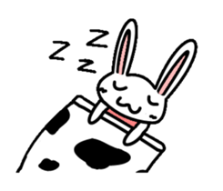 Ayou and Lunglung-40 icons of rabbit! sticker #15020669