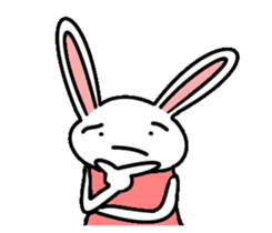 Ayou and Lunglung-40 icons of rabbit! sticker #15020670