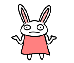 Ayou and Lunglung-40 icons of rabbit! sticker #15020671