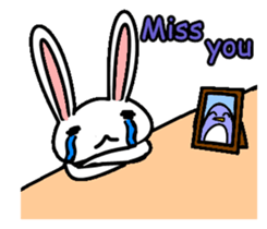 Ayou and Lunglung-40 icons of rabbit! sticker #15020672