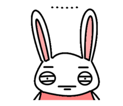 Ayou and Lunglung-40 icons of rabbit! sticker #15020673