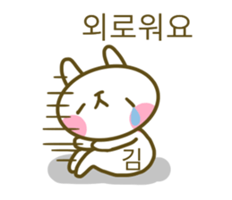 Kim your name sticker sticker #15020724