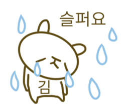 Kim your name sticker sticker #15020727