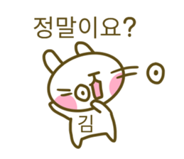 Kim your name sticker sticker #15020735