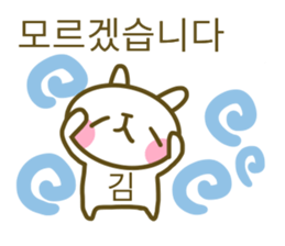 Kim your name sticker sticker #15020752